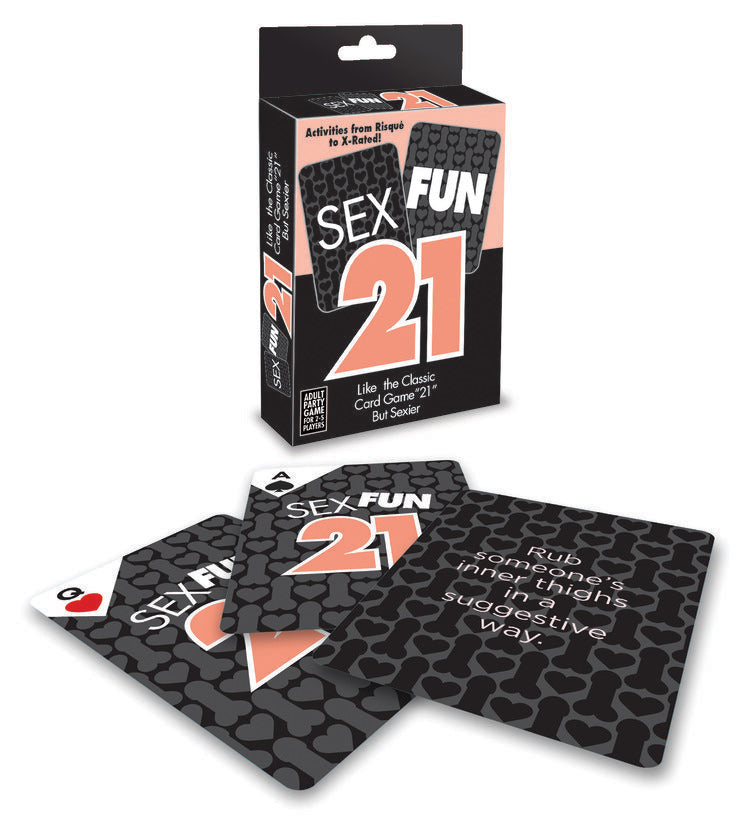 Sex Fun 21 - Adult Card Game Little Genie