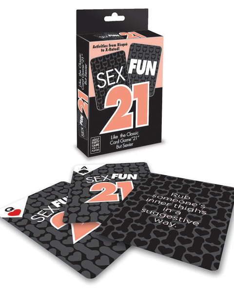 Sex Fun 21 - Adult Card Game Little Genie