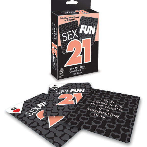 Sex Fun 21 - Adult Card Game Little Genie