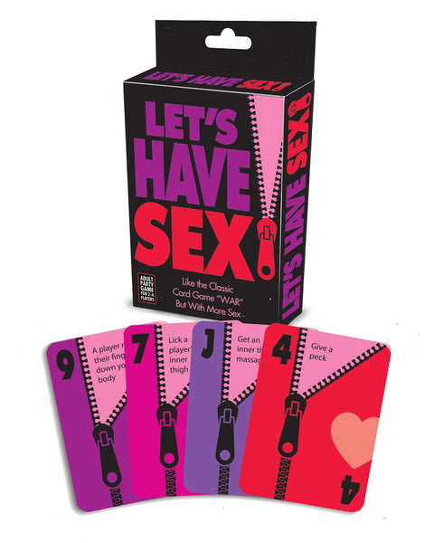 Lets Have Sex Card Game Little Genie