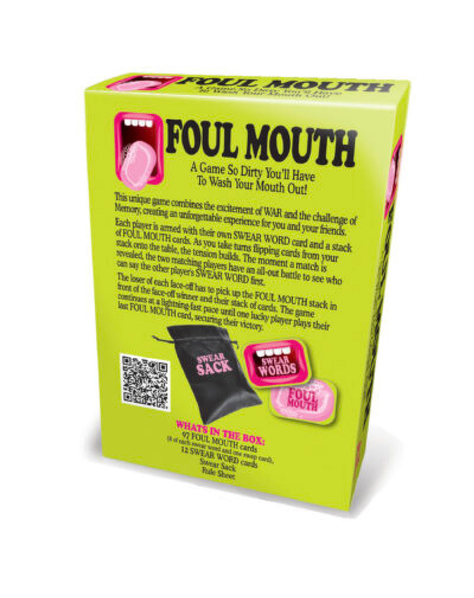 Foul Mouth Card Game Little Genie