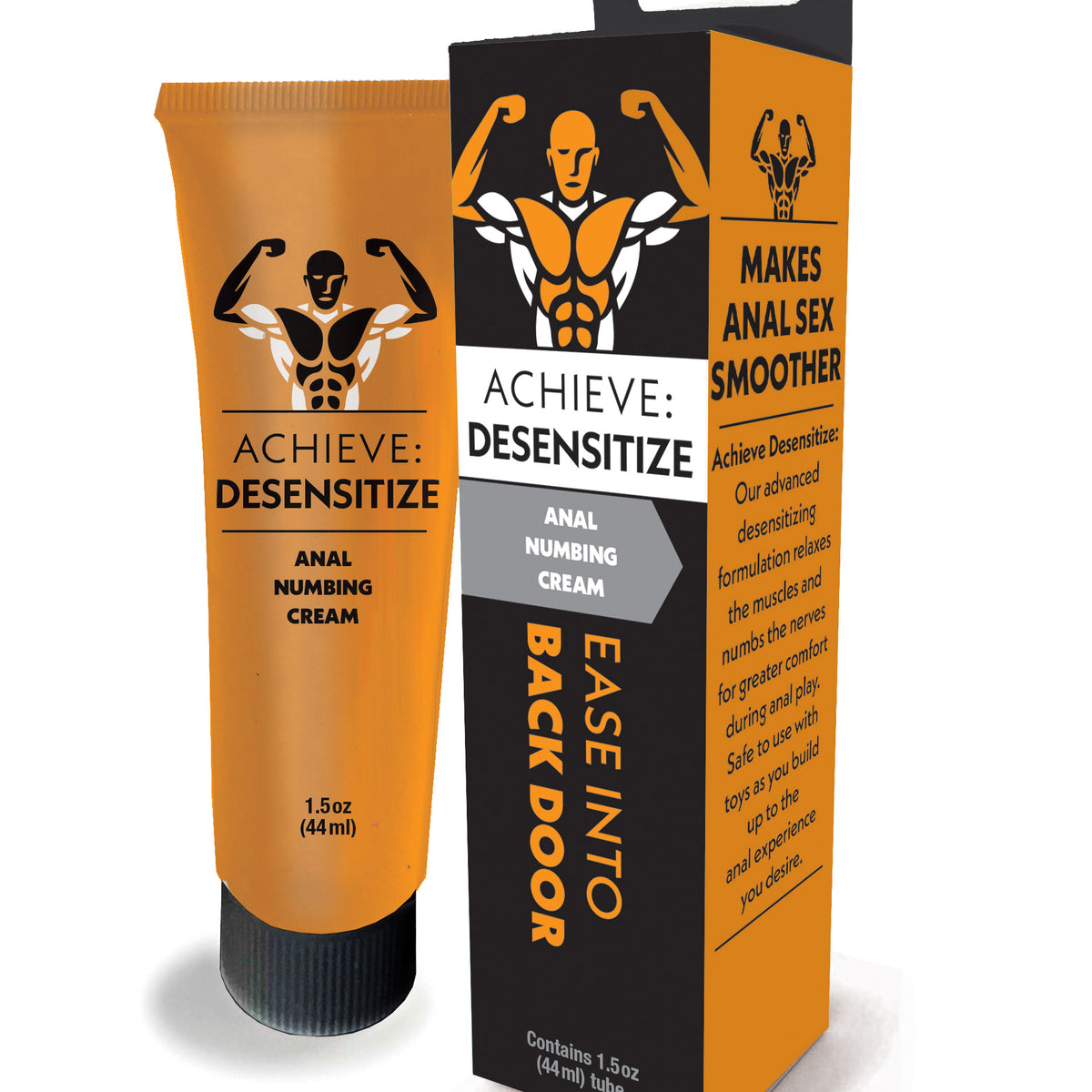 Achieve Desensitize - Anal Numbing Cream 1.5 Oz Little Genie