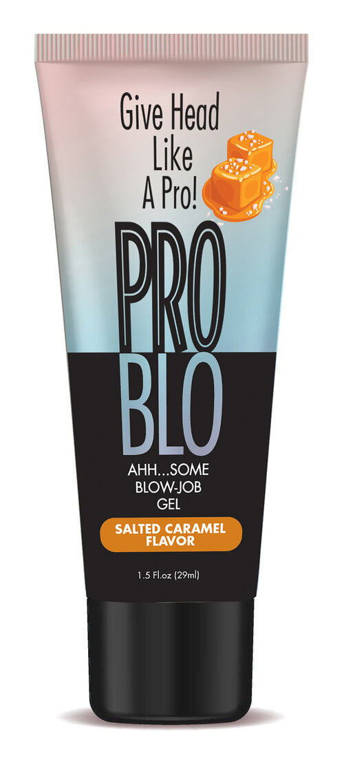 Problo Ahh...some Blow-Job Gel  - Salted Caramel - 1.5 Fl. Oz. Little Genie