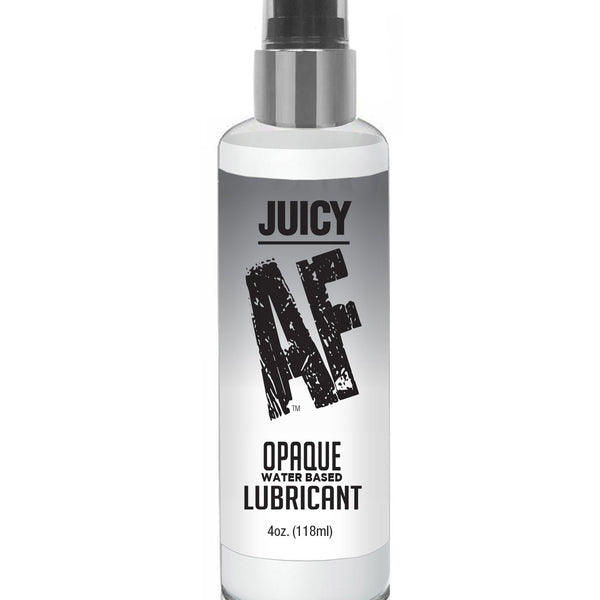 Juicy Af Water-Based Creamy White Opaque  Lubricant - 4 Oz Little Genie