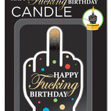 Happy Fucking Birthday Candle Little Genie