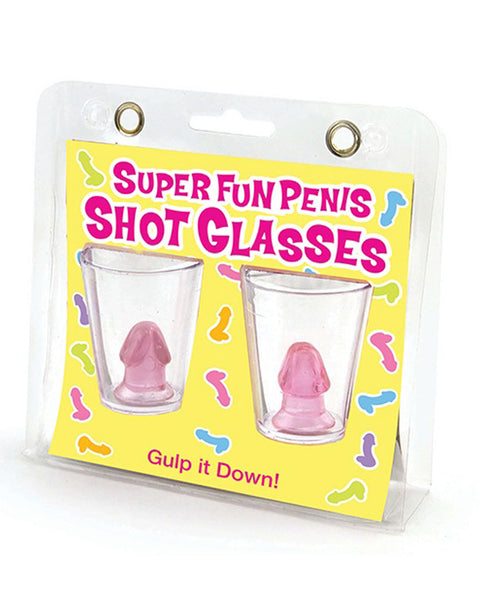 Super Fun Penis Shot Glasses Little Genie