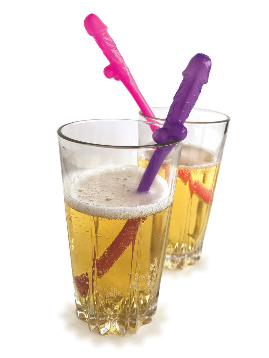 Super Fun Penis Party Straws Little Genie