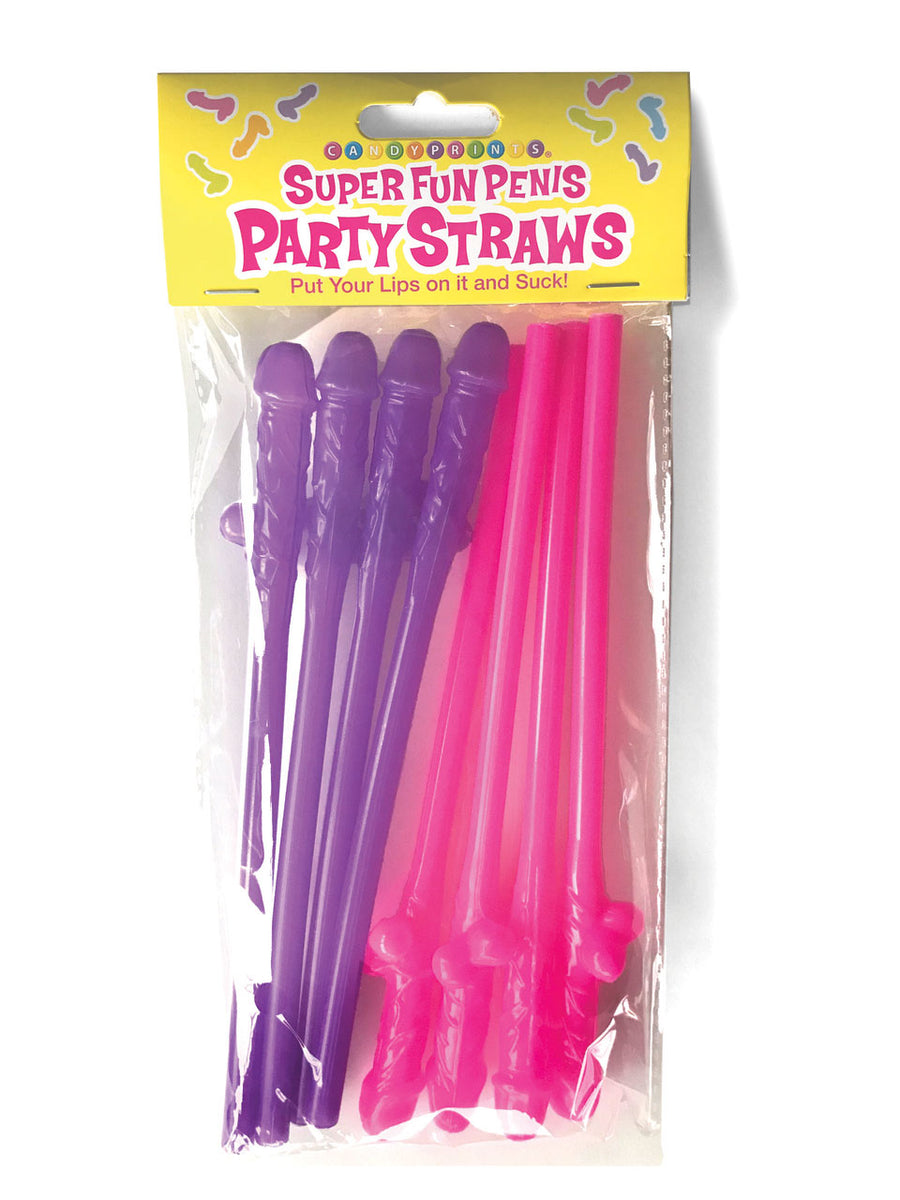 Super Fun Penis Party Straws Little Genie