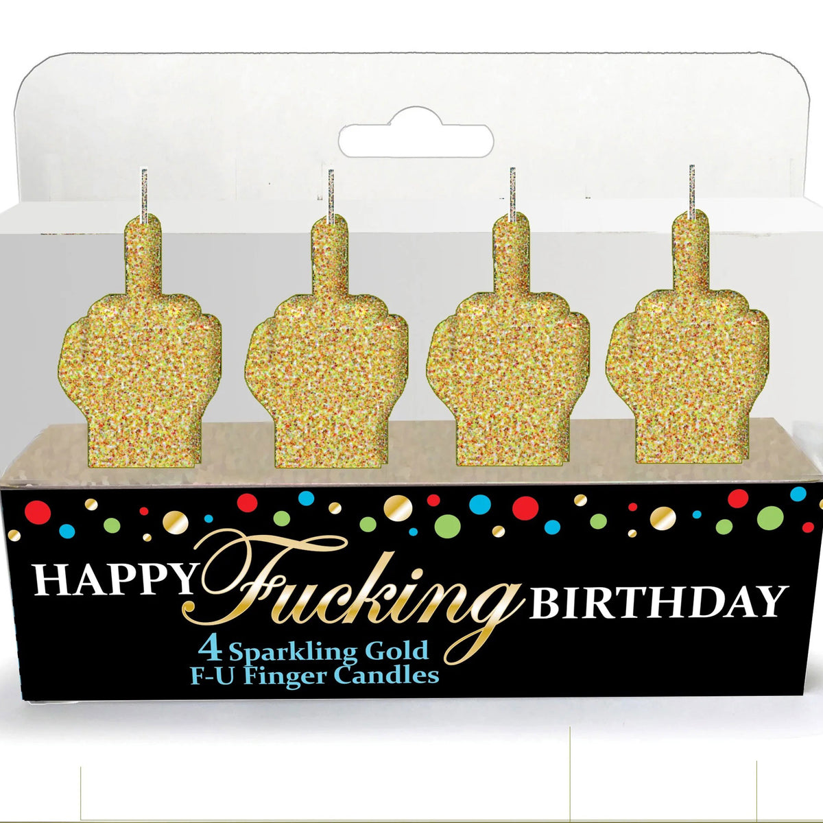 Happy Fucking Birthday Candle Set Little Genie