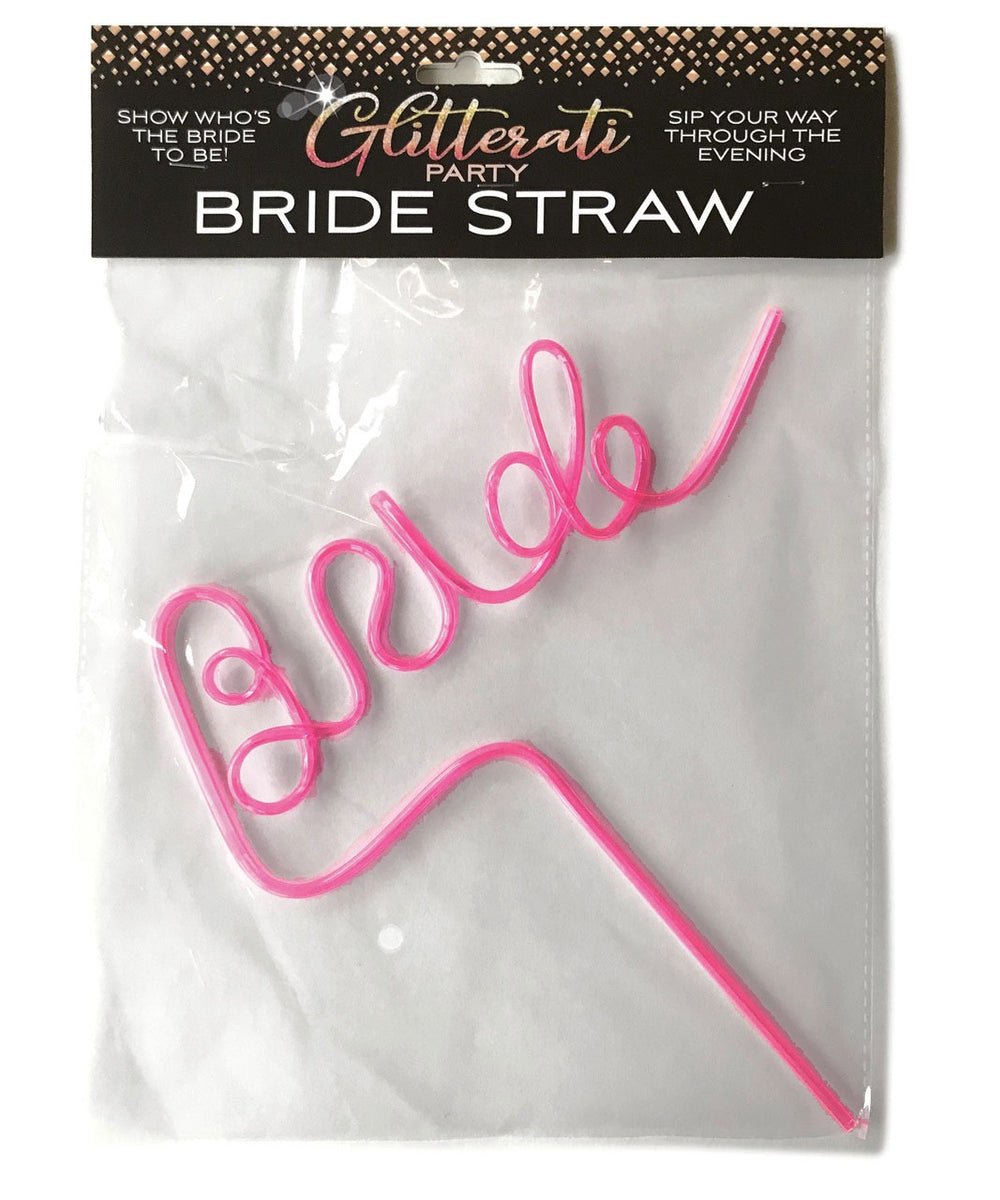 Glitterati Bride Straw Little Genie