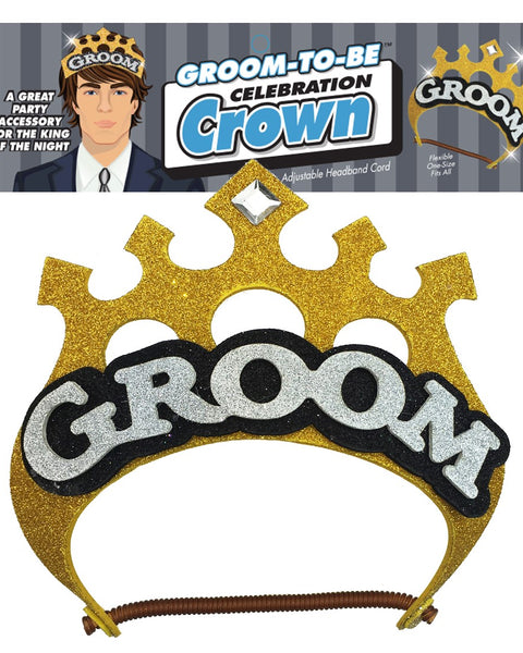 Groom-to-Be Celebration Crown Little Genie