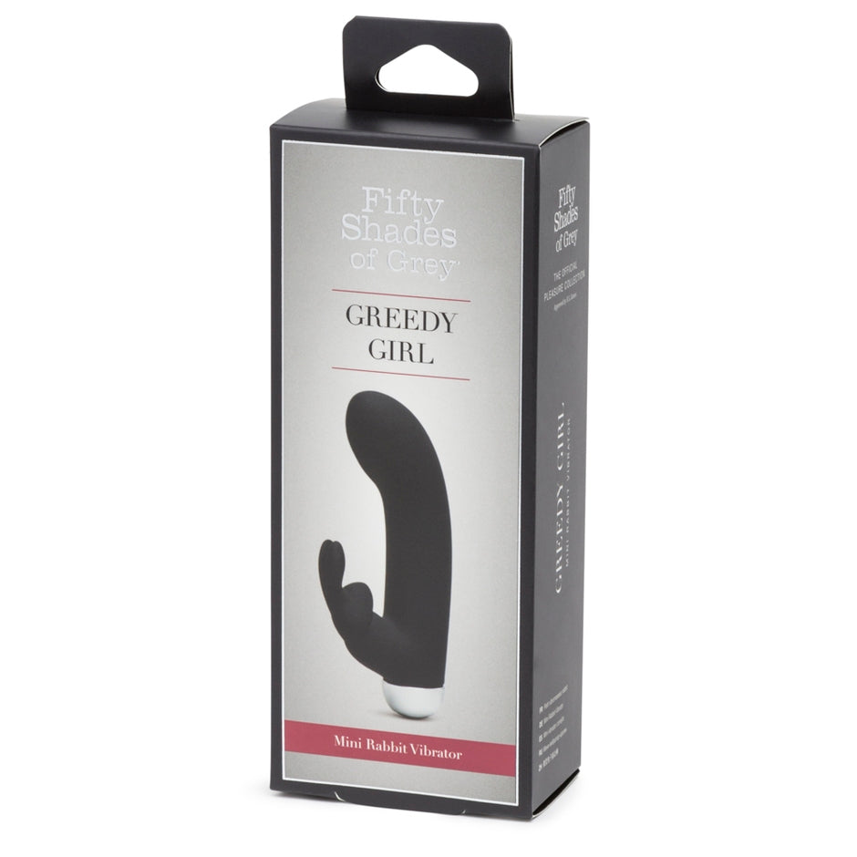 Fifty Shades of Grey Greedy Girl Mini Rabbit Vibrator Lovehoney Fifty Shades