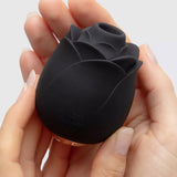 Fifty Shades of Grey Black Rose Silicone Clitoral Suction Stimulator - Black Lovehoney Fifty Shades