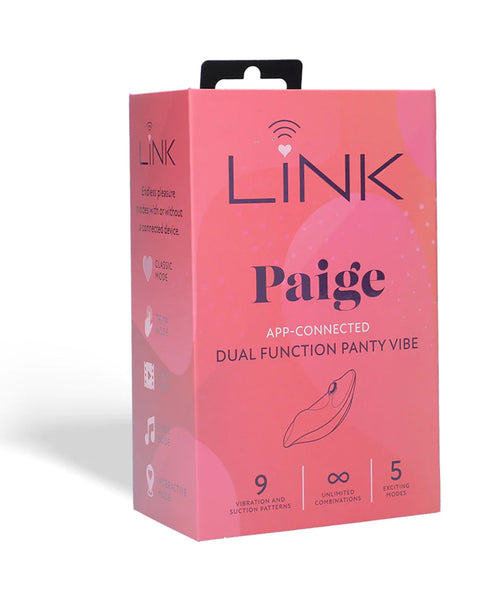 Link Paige - App Connected Dual Function Panty  Vibe - Purple Link