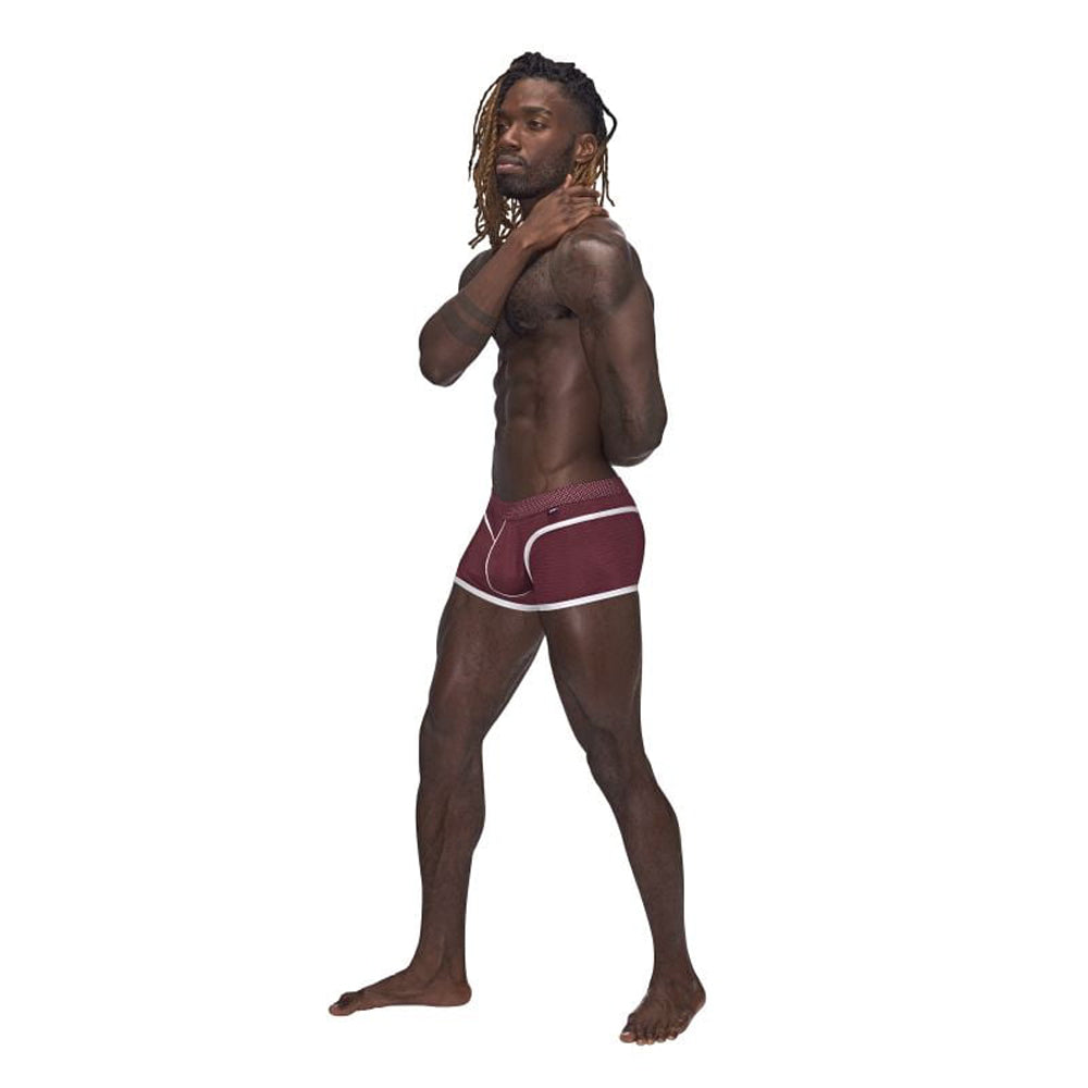 Sport Mesh Sport Short - Medium - Burgundy Male Power