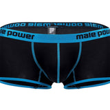 Casanova Uplift Mini Shorts - XL - Black/blue Male Power