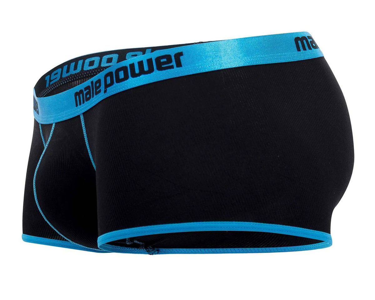 Casanova Uplift Mini Shorts - XL - Black/blue Male Power