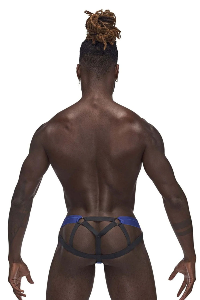 Sexagon Strappy Ring Jock - Small/medium - Royal Male Power