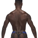 Sexagon Strappy Ring Jock - Small/medium - Royal Male Power