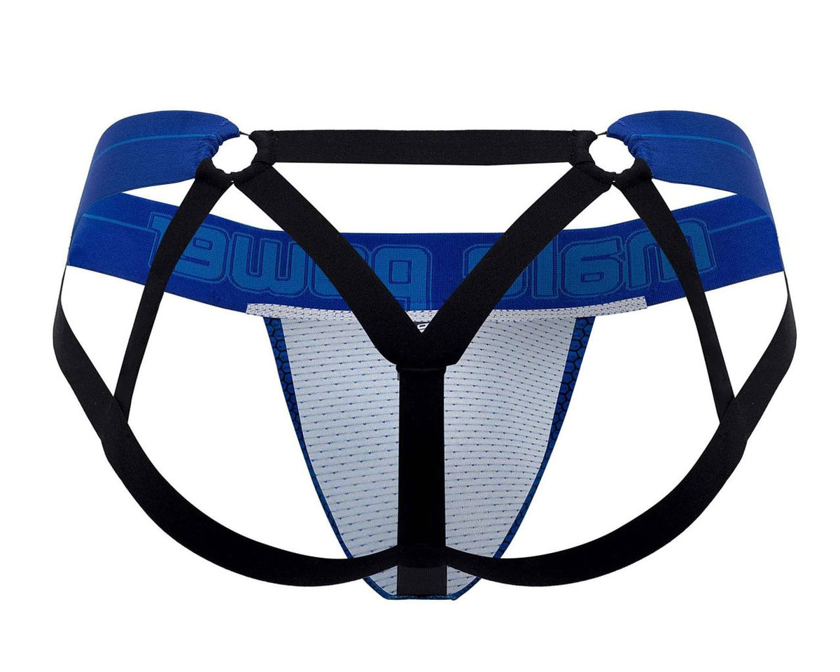 Sexagon Strappy Ring Jock - Small/medium - Royal Male Power