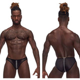 Landing Strip Bikini Brief - XL - Black Male Power