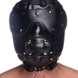 Muzzled Universal BDSM Hood With Removable Muzzle | Versatile Hood for BDSM & Pet Play Sale