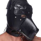 Muzzled Universal BDSM Hood With Removable Muzzle | Versatile Hood for BDSM & Pet Play Sale