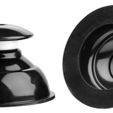 Master Series - Plungers Extreme Suction Nipple  Suckers - Black XR Brands Master Series