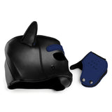 Spike Neoprene Puppy Hood - Blue XR Brands Master Series