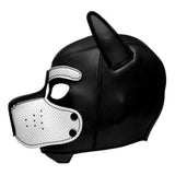 Spike Neoprene Puppy Hood - White XR Brands Master Series