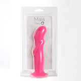 Riley Silicone Swirled Dong - Neon Pink Sale Specials