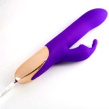 Karlin USB Rechargeable 10-Function Rabbit Vibrator - Purple Maia Toys