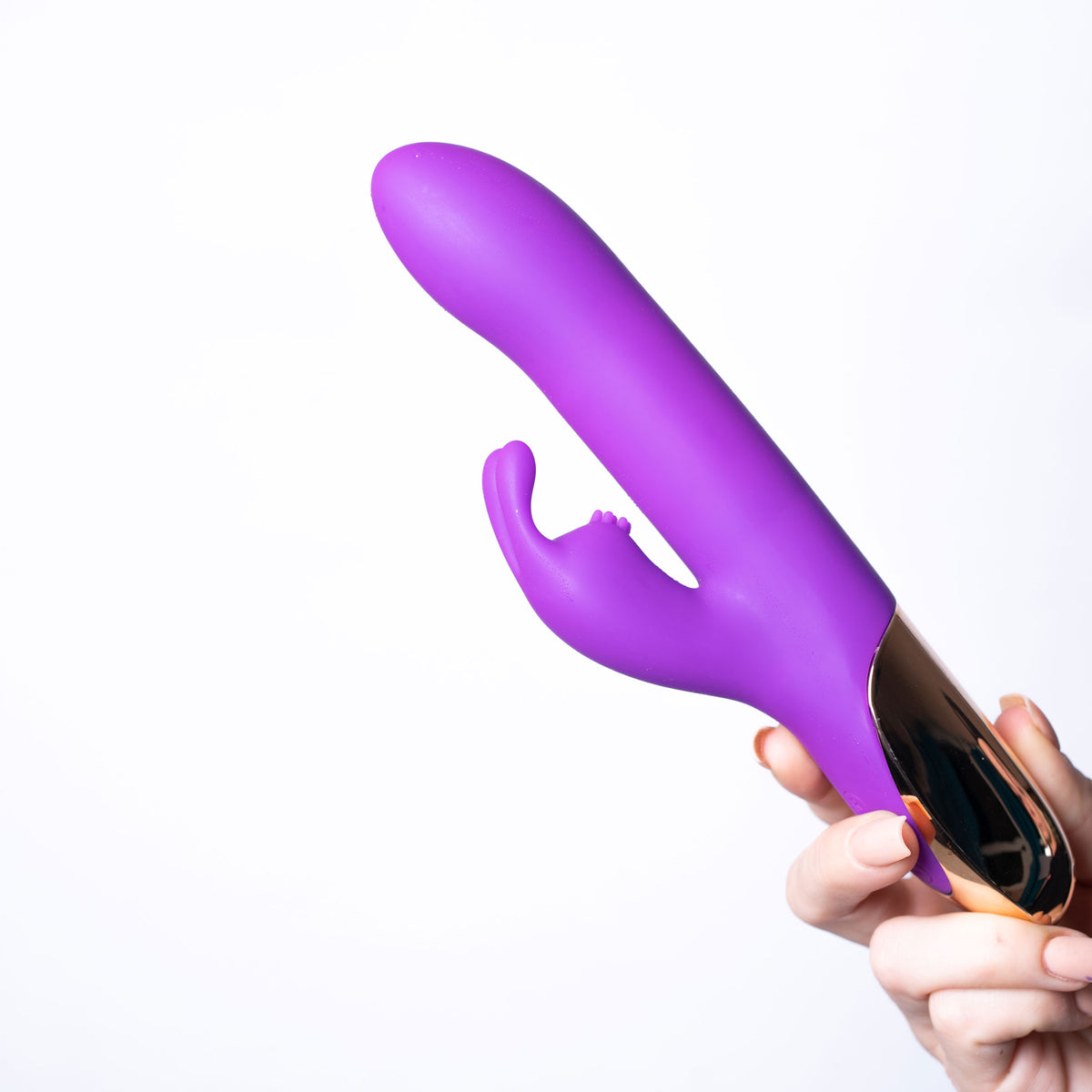 Karlin USB Rechargeable 10-Function Rabbit Vibrator - Purple Maia Toys