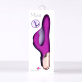 Skyler Silicone Bendable Rabbit - Purple Maia Toys