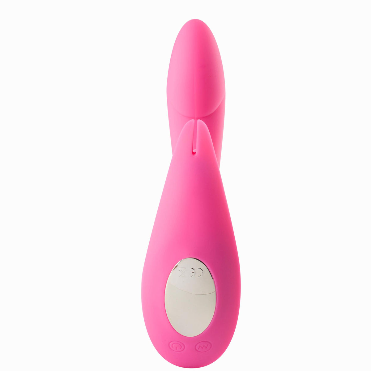 Leah USB Rechargeable Silicone 10-Function Rabbit Vibrator - Pink Maia Toys