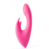 Leah USB Rechargeable Silicone 10-Function Rabbit Vibrator - Pink Maia Toys