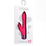 Victoria Crystal Gem Dual Vibrator - Pink Maia Toys