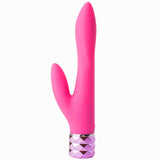 Victoria Crystal Gem Dual Vibrator - Pink Maia Toys