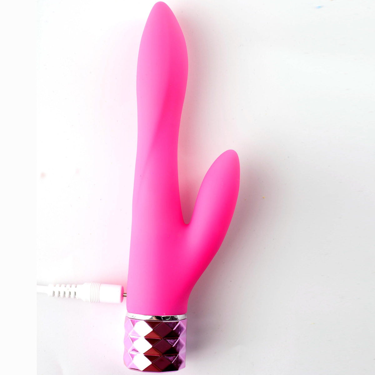 Victoria Crystal Gem Dual Vibrator - Pink Maia Toys