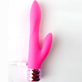 Victoria Crystal Gem Dual Vibrator - Pink Maia Toys