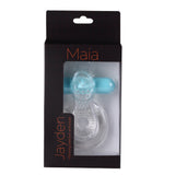 Jayden Vibrating Erection Enhancer Ring - Clear Maia Toys