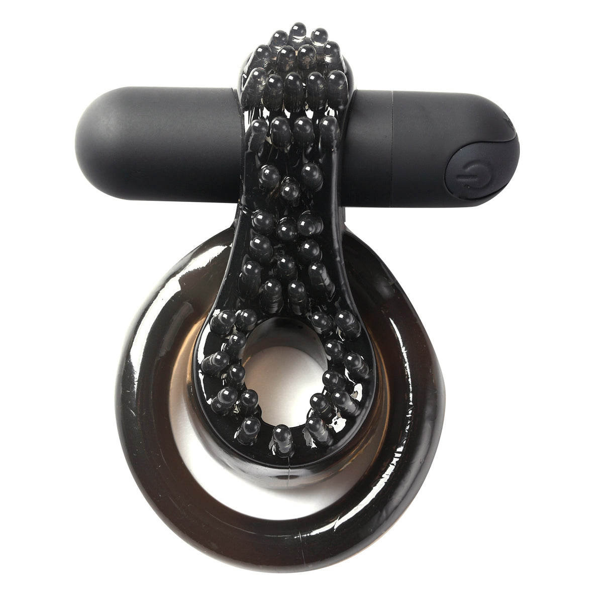 Jagger Vibrating Erection Enhancer Ring - Black Maia Toys