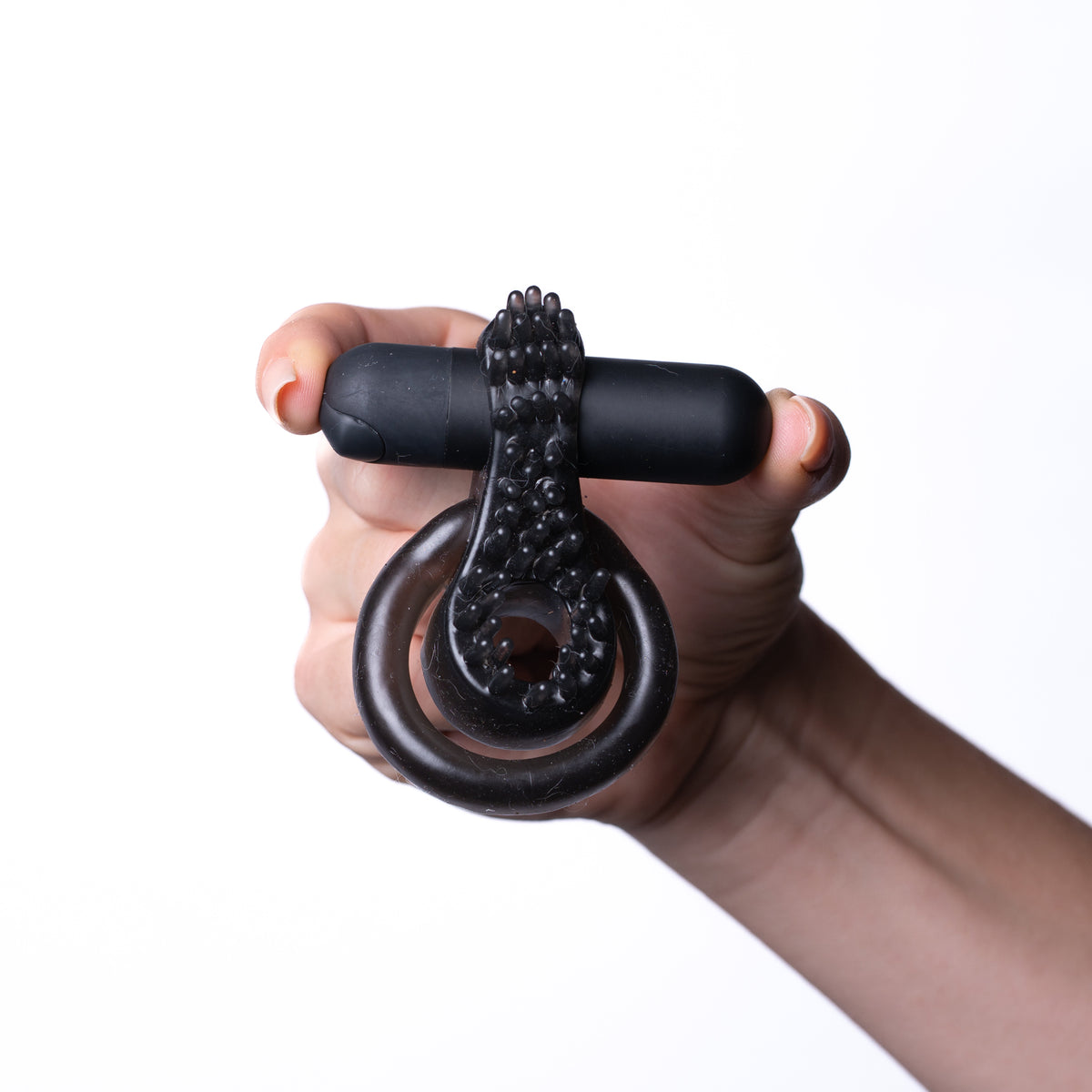 Jagger Vibrating Erection Enhancer Ring - Black Maia Toys