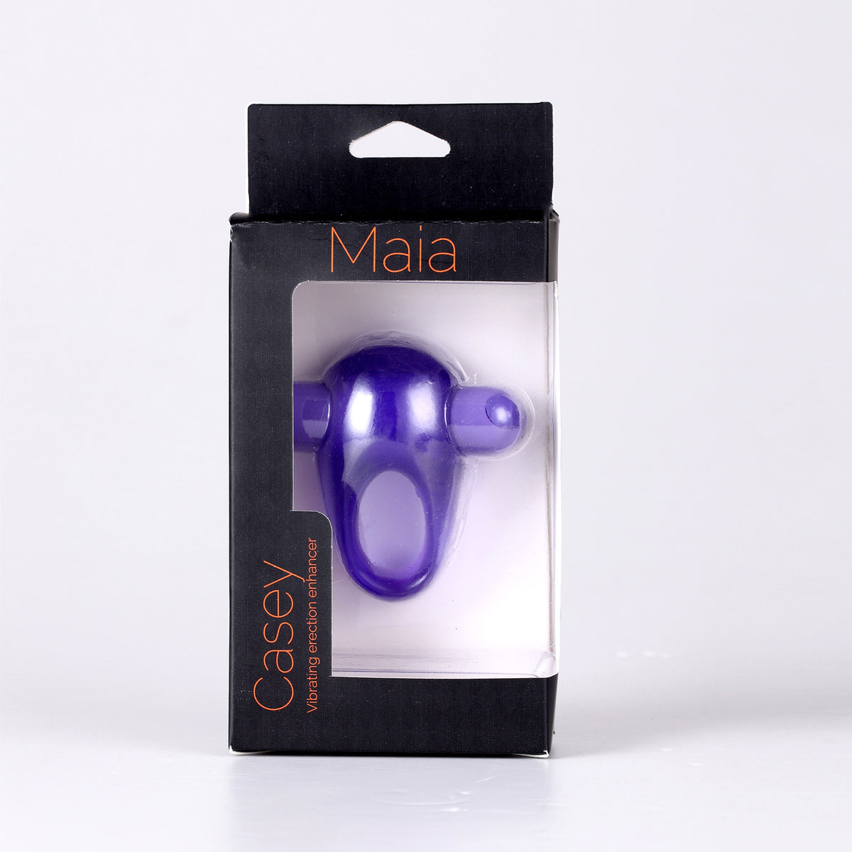 Casey Vibrating Erection Enhancer Ring - Purple Maia Toys