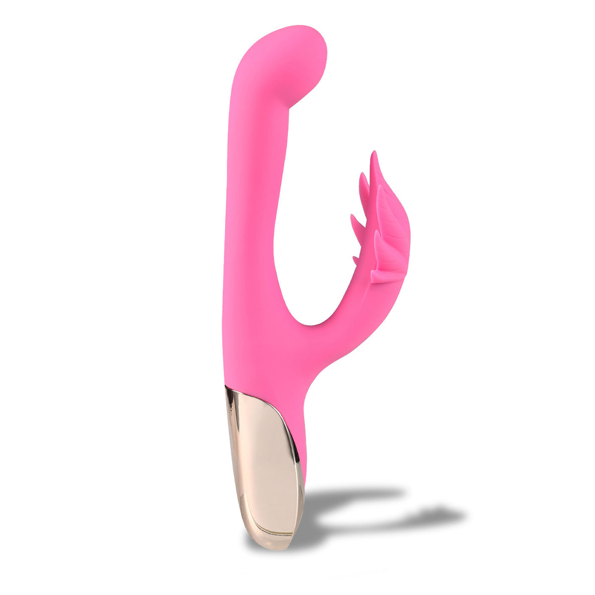 Maui 420 Series - Dual Motor G-Spot Pot Leaf - Rechargeable Vibrator - Pink Maia Toys