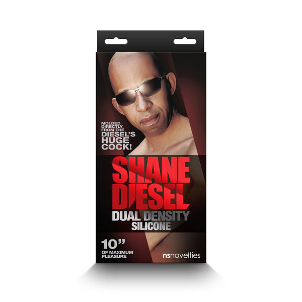 Shane Diesel - Dual Density Dildo - Brown nsnovelties