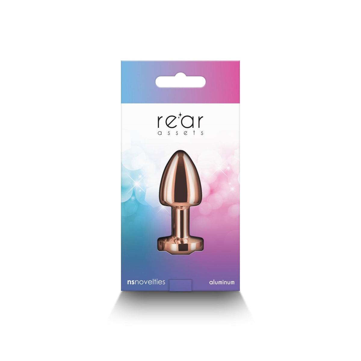 Rear Assets - Petite - Rose Gold/rainbow nsnovelties