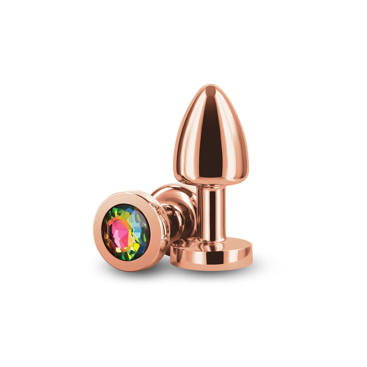 Rear Assets - Petite - Rose Gold/rainbow nsnovelties