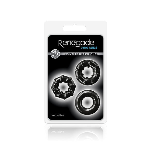 Renegade - Dyno Rings - Black nsnovelties