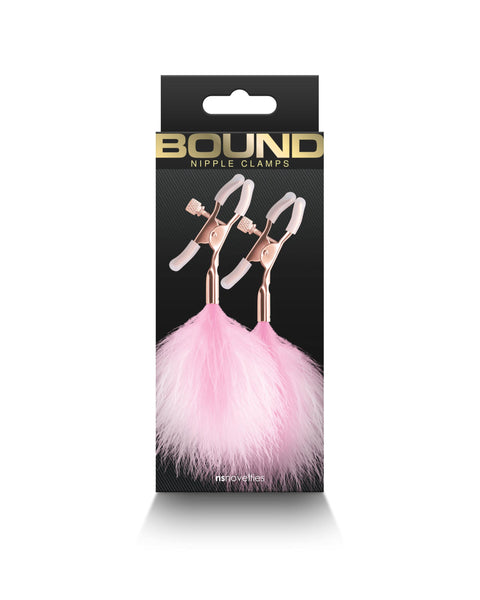 Bound - Nipple Clamps - F1 - Pink nsnovelties